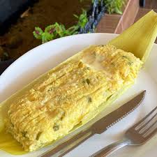 Pamonha de Frango com Catupiry